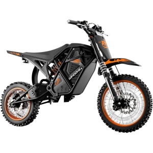 RM7 Electric Dirt Bike for Adults & Teens, 2200W Peak Ebike, 48V 22.5Ah, 37 MPH