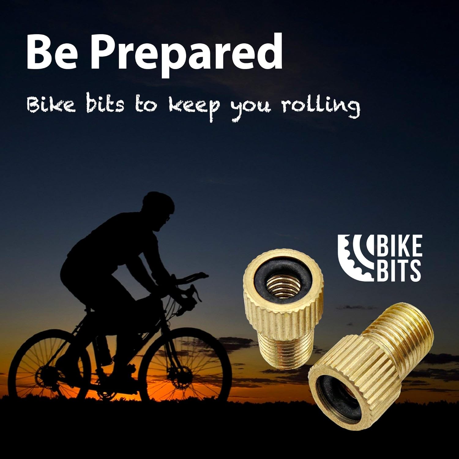 Brass Presta Valve Adapter - Convert Presta to Schrader - Inflate Tire Using - Image 7