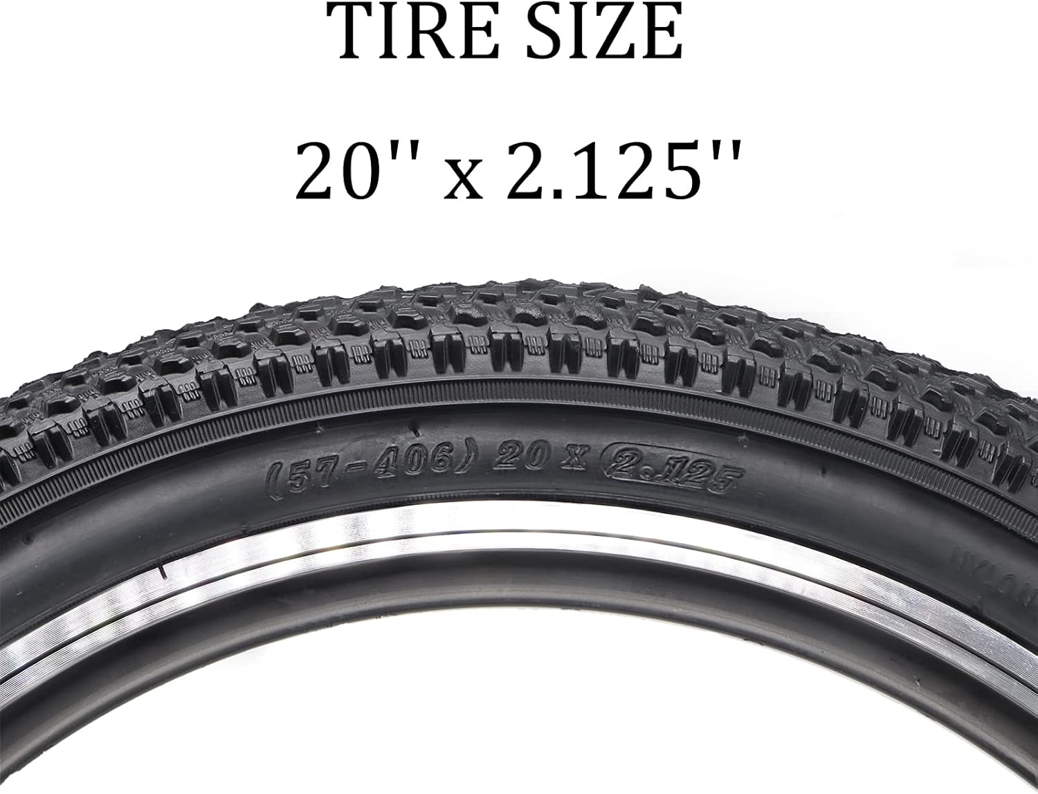 Hycline Mountain Bike Tire: 20/24/26/27.5-inch Folding Replacement - Image 4