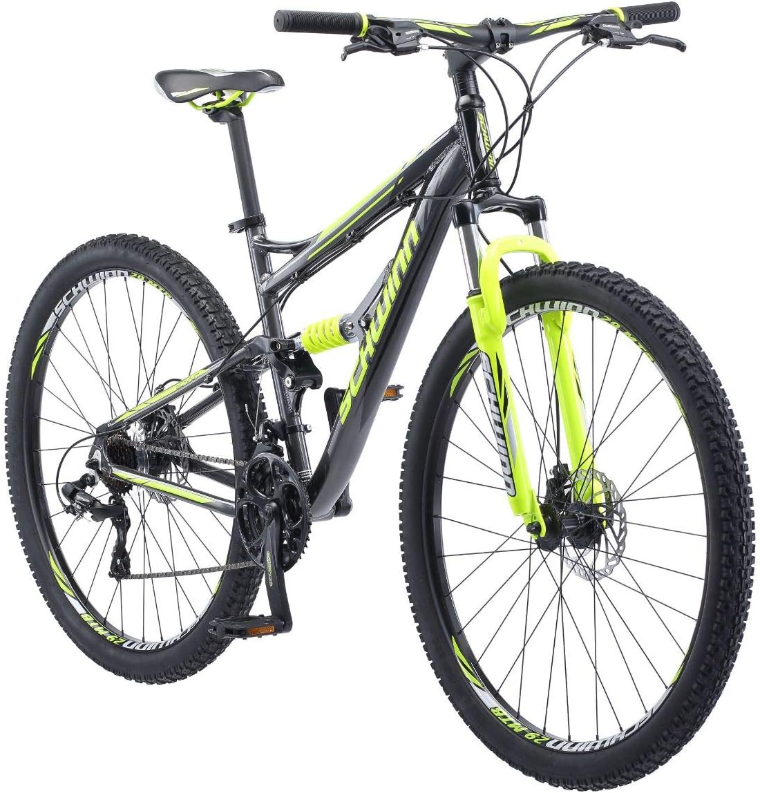 Schwinn Traxion Mountain Bike for Adult Men Women, 29-Inch Wheels, Full