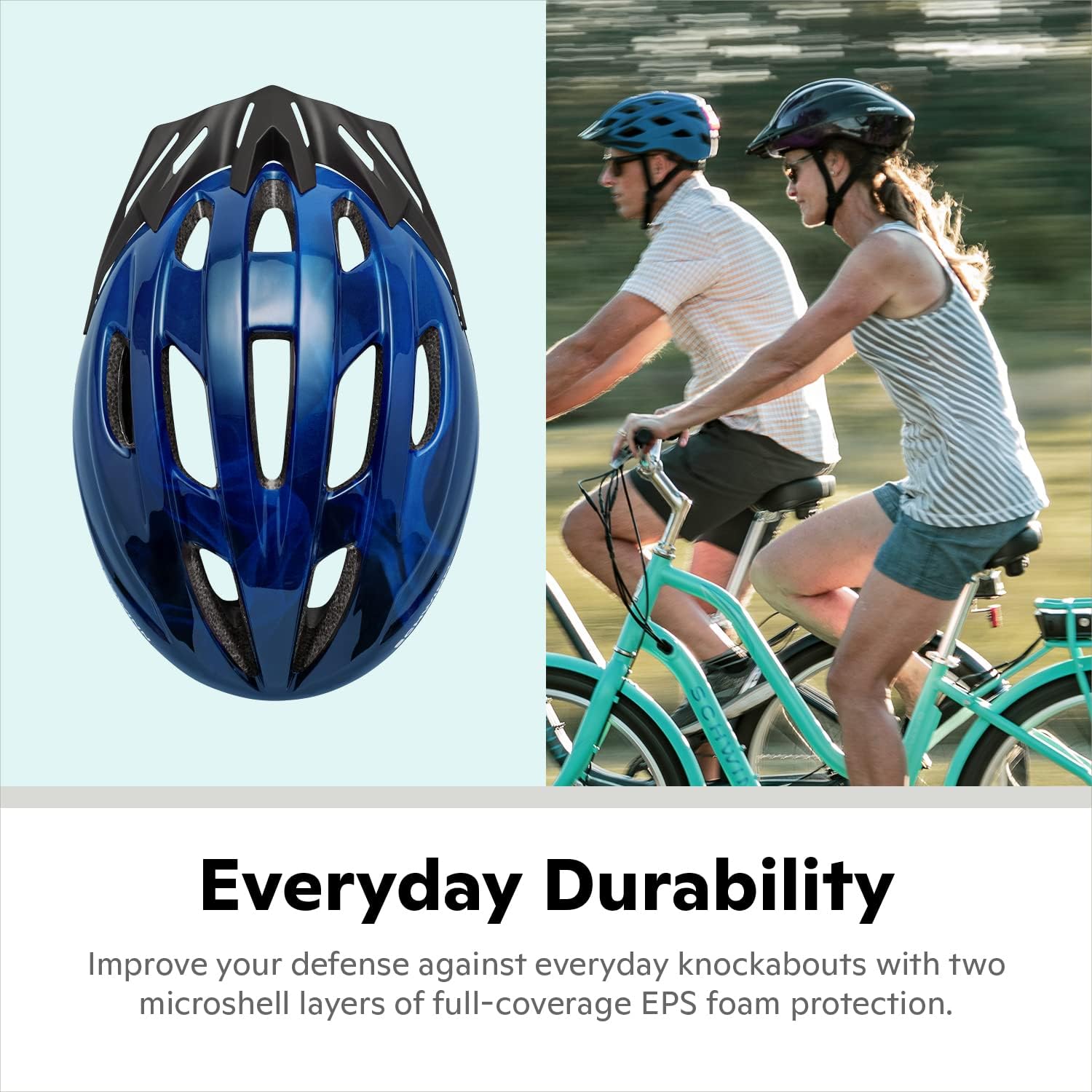 Schwinn Intercept Helmet for Adults and Youth, Size 54-62 cm for Riders Ages 8+ - Image 4