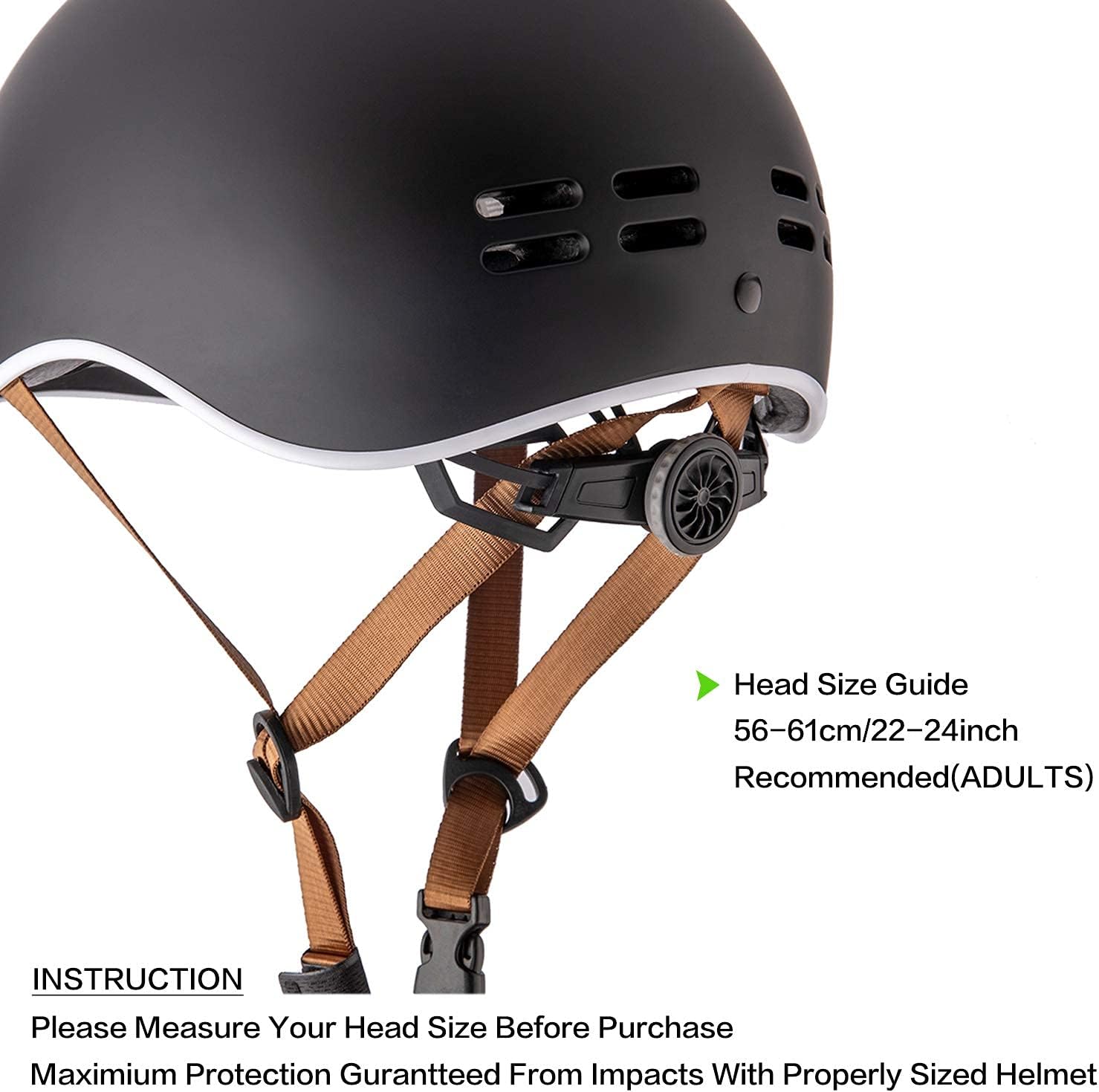 Bike Helmet, OnBros Helmet Adult Men and Women, Scooter Skateboard Bicycle - Image 6