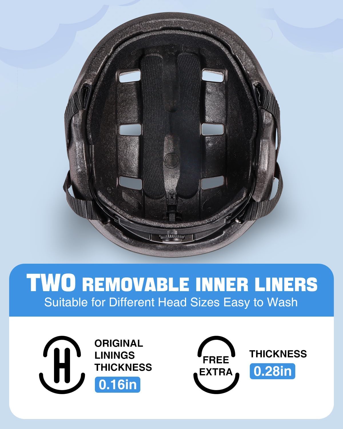 Toddler Bike Helmet for Toddlers Age 1-3/2-4/3-5-6Years Old, Baby Infant Bike - Image 4