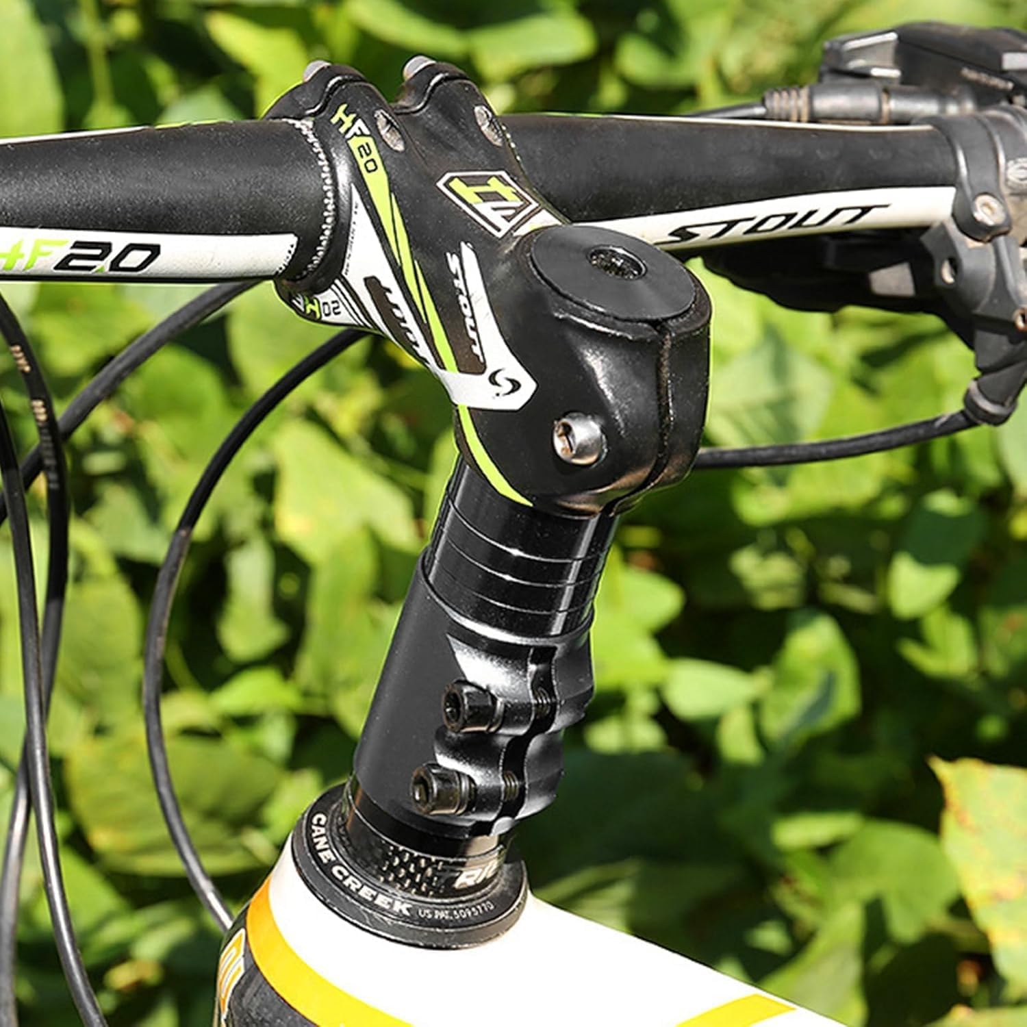 Bike Stem Riser, Adjustable Bicycle Handlebar Extender, 28.6mm Bike Fork - Image 3