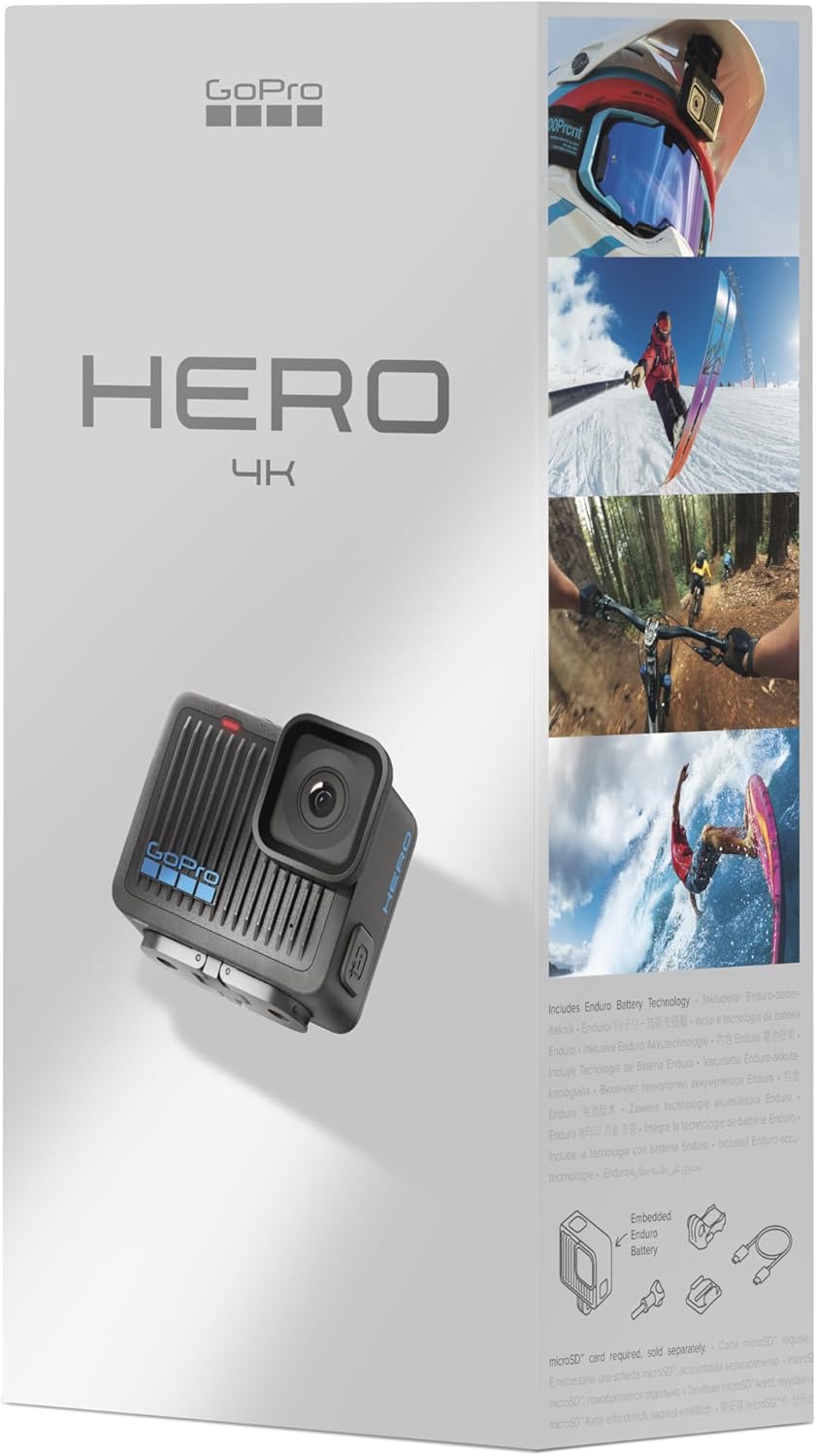GoPro Hero - Compact Waterproof Action Camera with 4K Ultra HD Video, 12MP - Image 6