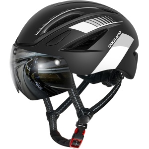 Odoland Adult Bike Helmet with Detachable Magnetic Sun Visor,Bicycle Helmet