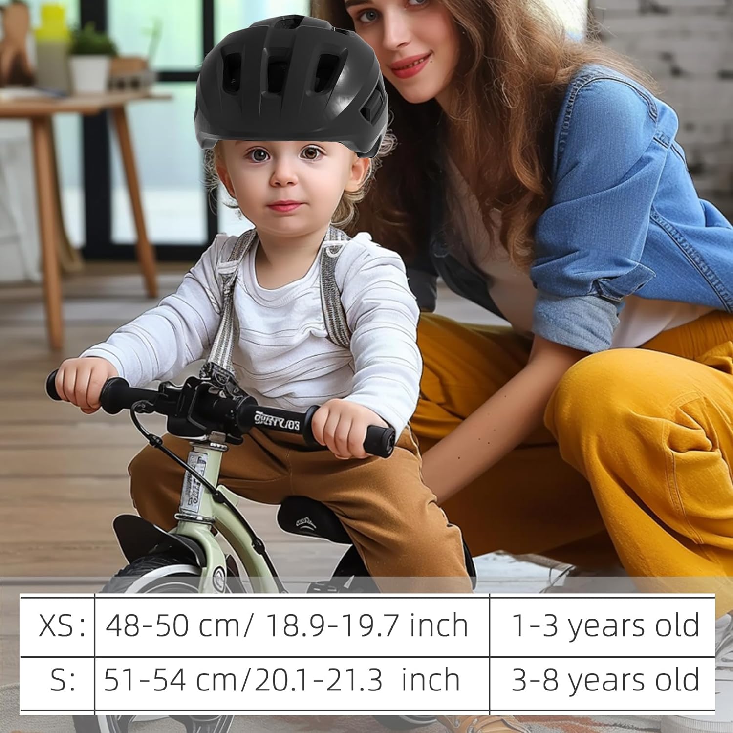 Glaf Baby Bike Helmet Infant Toddler Helmet Age 1-3 Kids Bike Helmet - Image 4