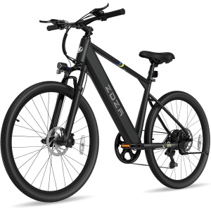 ZDZA Electric Bike, 1000W Peak Motor, 26” E Bike for Adults, 40 Miles Range