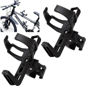 2 Pack Bike Water Bottle Holder No Screws, Universal Bicycle Water Bottle