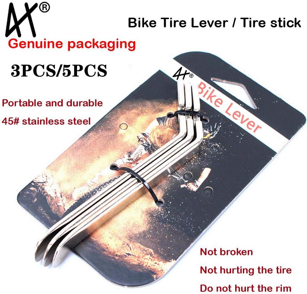 Premium Bicycle Tire Lever Set - Stainless Steel Tyre Spoon Changing Tool - Image 4