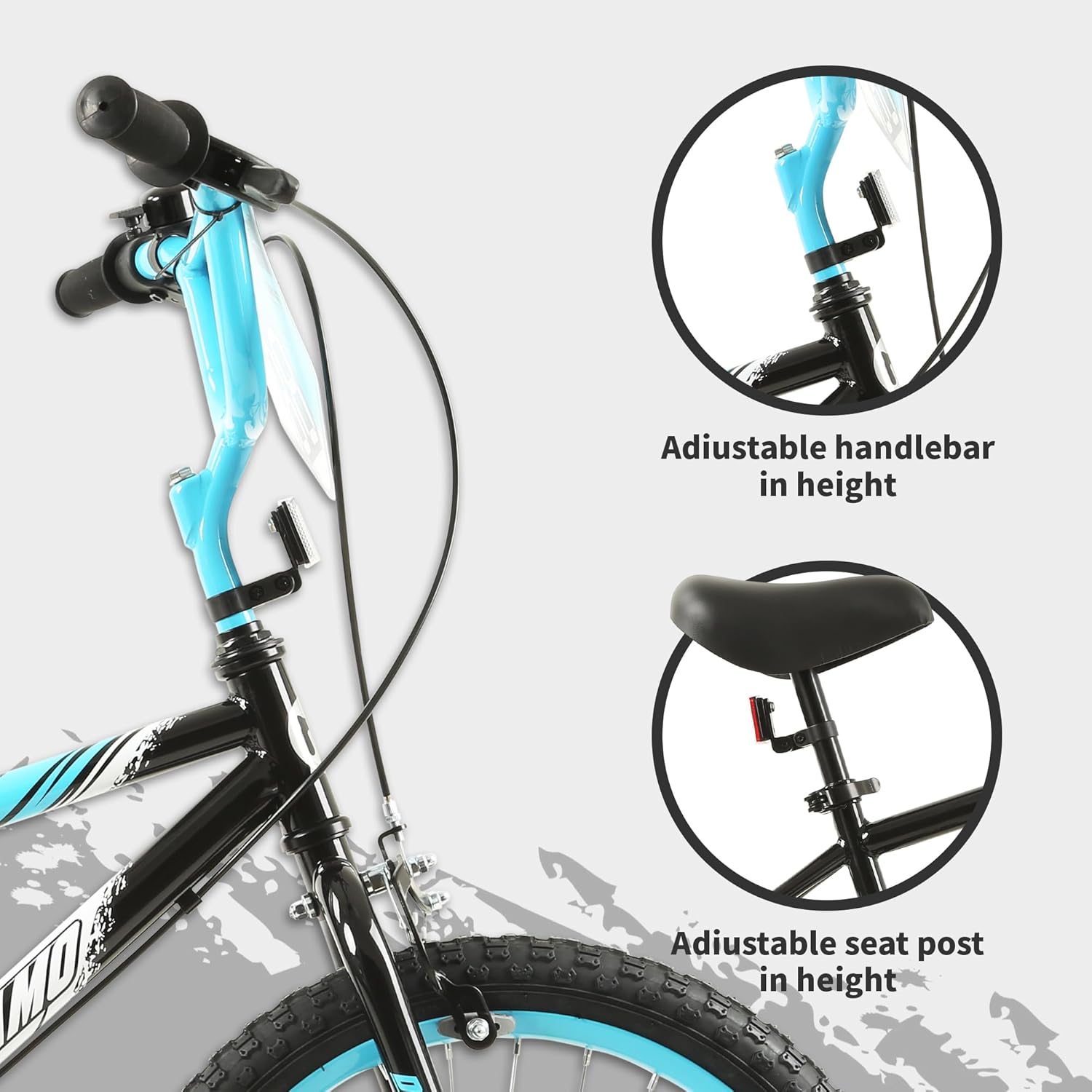 Chipmunk Kids Bike 12 14 16 18 Inch Bicycle with Training Wheels Beginners Boys - Image 6
