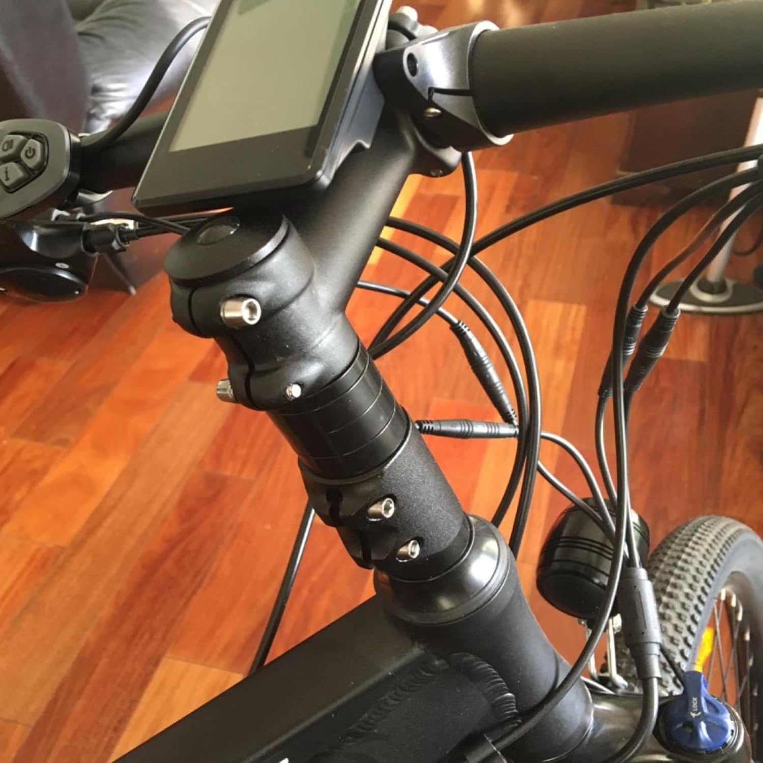 Azarxis Bike Bicycle Fork Stem Extender Bicycle Handlebar Riser Adaptor MTB - Image 7