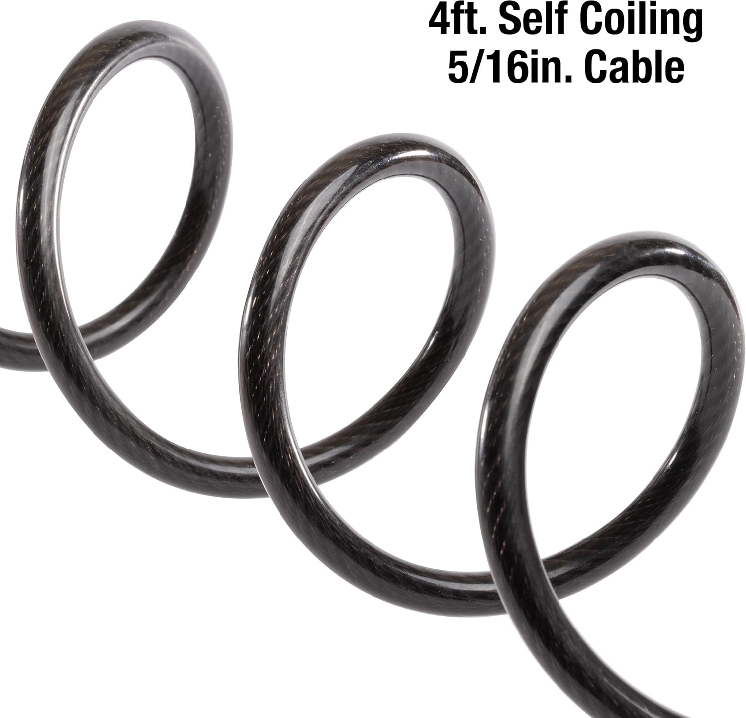 Master Lock Bike Lock Cable with Combination Black, 8143D - Image 4