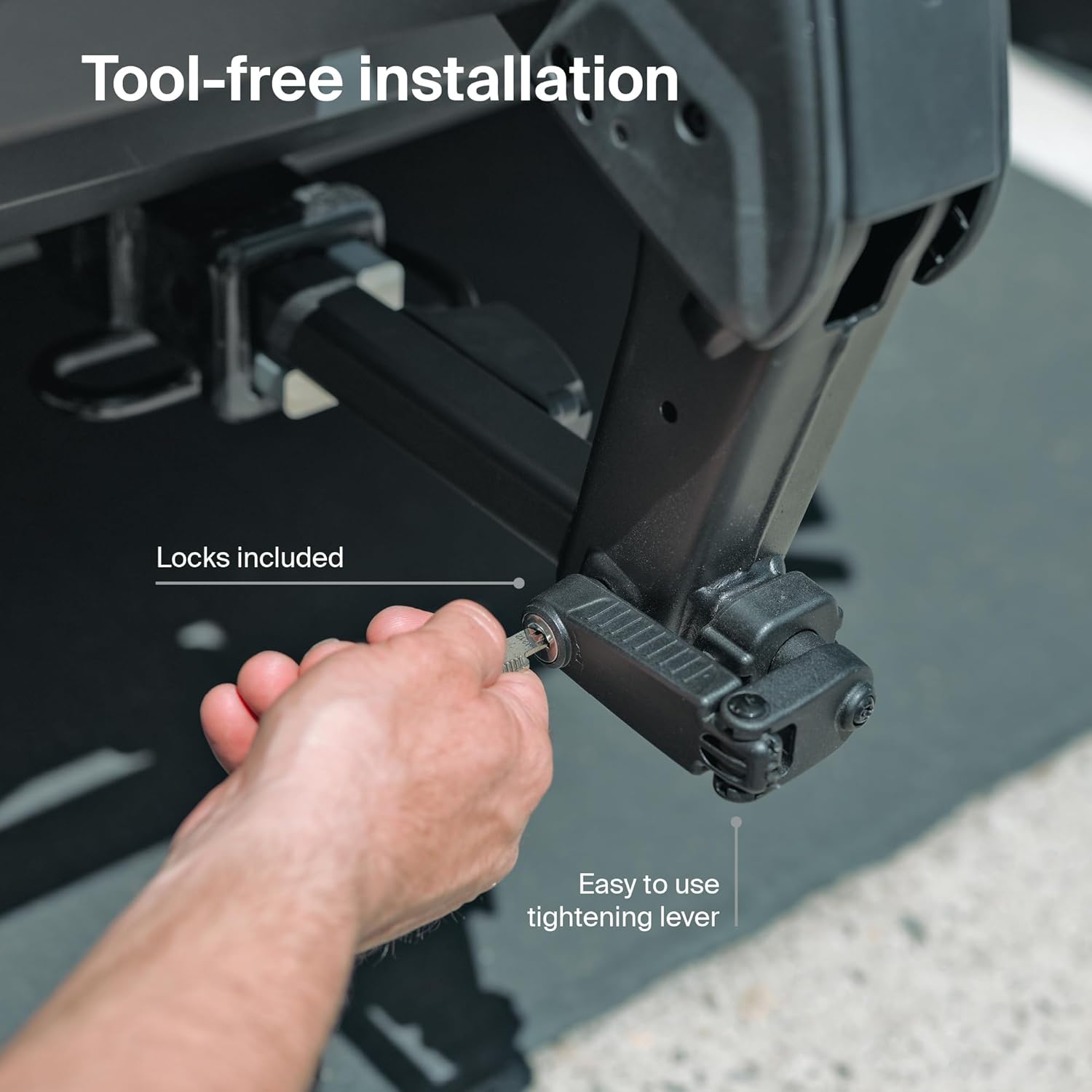 Thule Outpace 2 Bike Hitch Rack - Compact & Lightweight Platform Bike Rack - Image 8