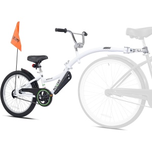 KaZAM Co-Pilot Bike Trailer - 20 Inch Bike Trailer with Adjustable BMX Stem