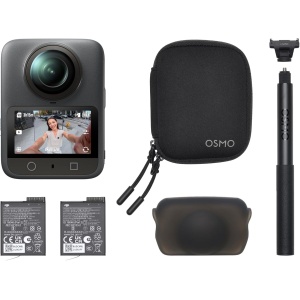 Osmo 360 Skiing Essential Combo, 360 Camera with 1-Inch 360° Imaging, Native 8K