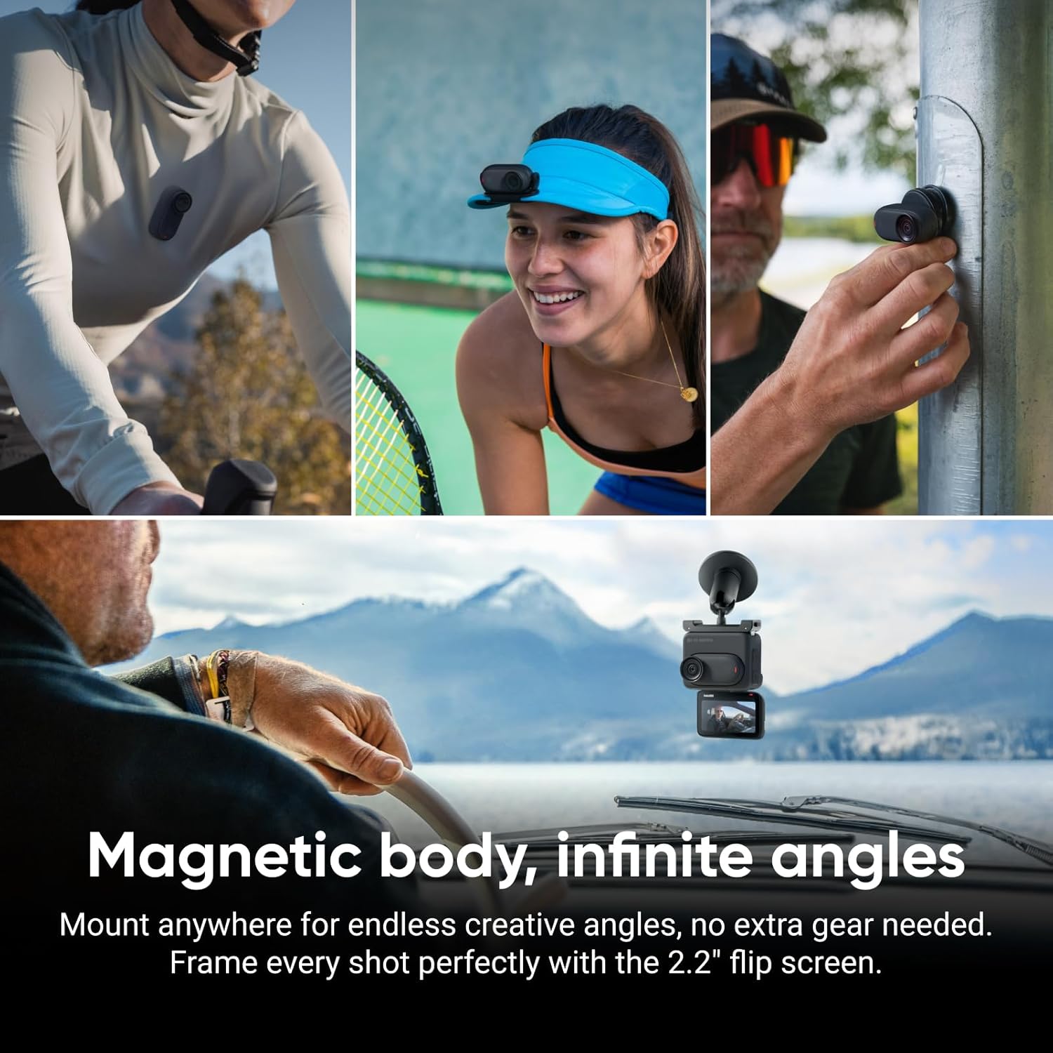 Insta360 GO 3S - 128 GB Black 4K Tiny Portable Vlogging Camera, Hands-Free POVs - Image 4