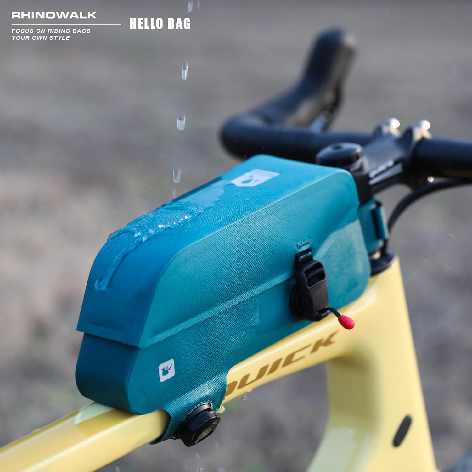 Rhinowalk Bike Top Tube Bag Bike Frame Bag Fully Waterproof and Stable Bicycle - Image 6