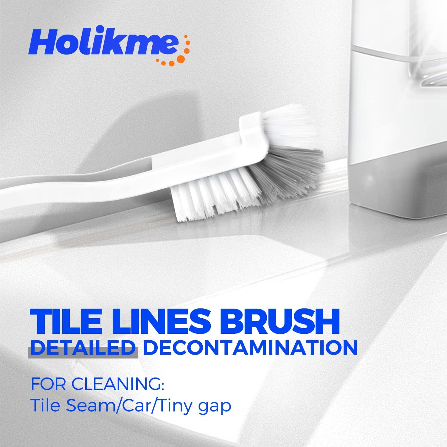 Holikme Deep Cleaning Brush Set, Scrub Pads with Scraper Tip for Pool Walls - Image 4
