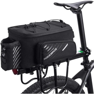 ROCKBROS 13L Waterproof Bike Bag with Expandable Sides, Internal Organizers