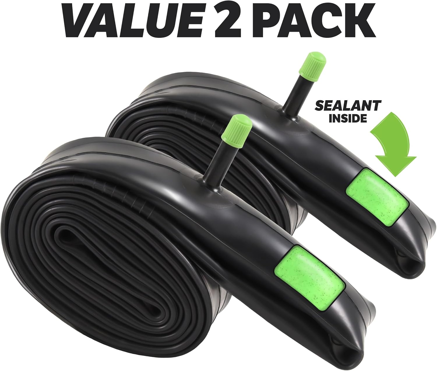 Slime Extra Stong Self-Sealing Tube 26" x 1.75-2.125" Schrader - Image 2