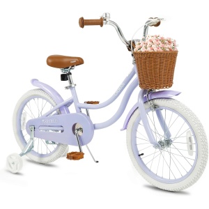 Olakids Kids Bike, 12 14 16 18 20 Inch Toddlers Bike with Training Wheels Rattan