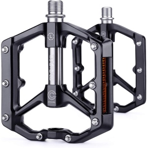 CXWXC Road/MTB Bike Pedals - Aluminum Alloy Bicycle Pedals - Mountain Bike Pedal