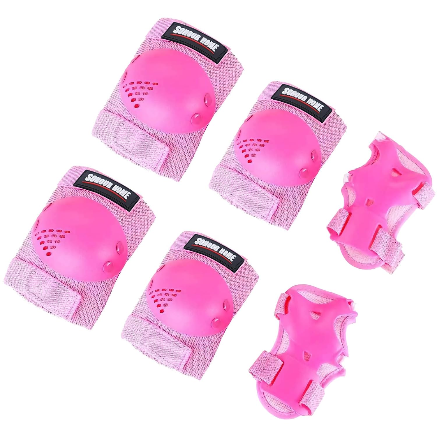 Kids/Youth Knee Pads Elbow Pads Wrist Guards 3 in1Protective Set, for 3-15 Years