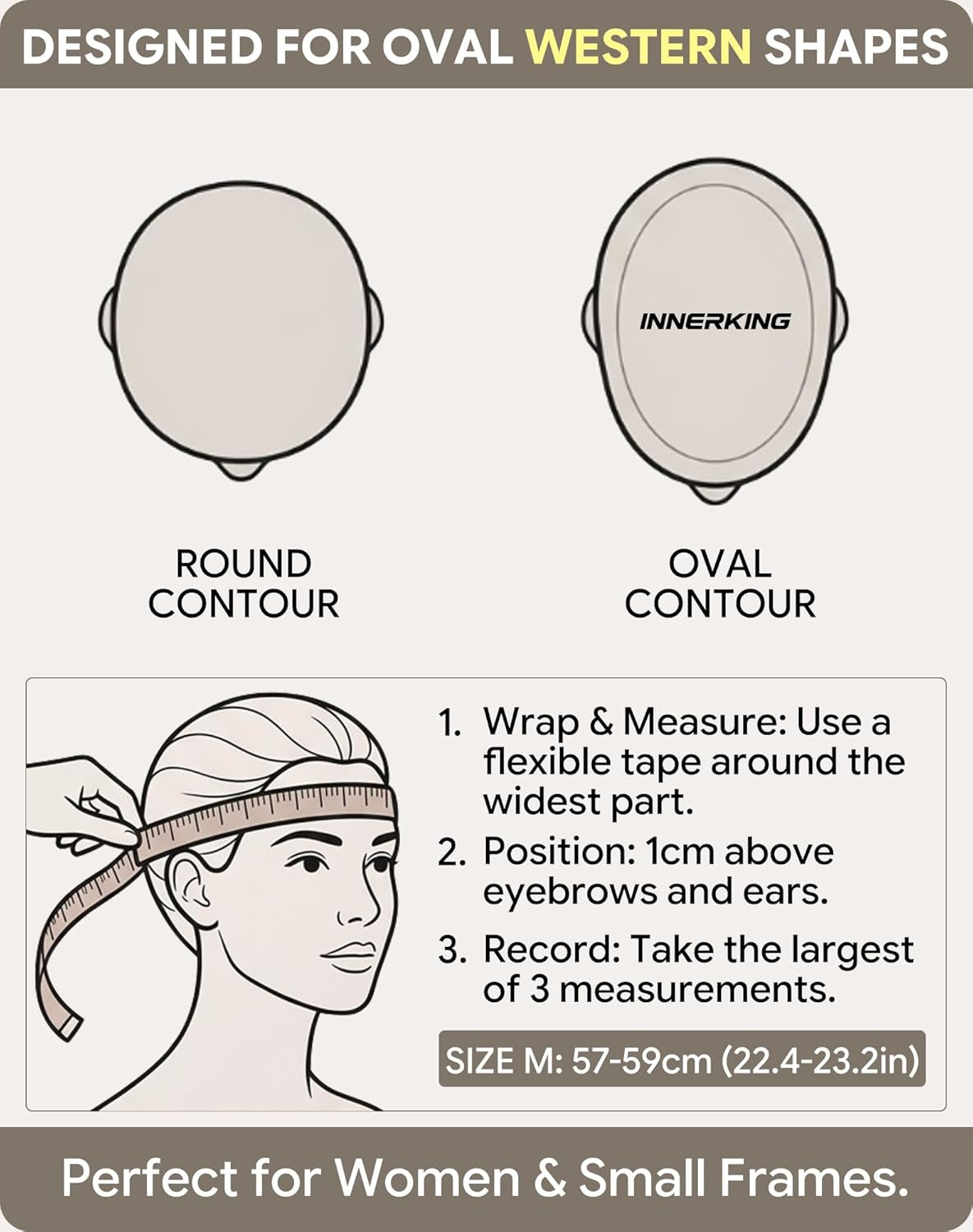 InnerKing Adult Bike Helmet, Adjustable Cycling Helmet for Men Women, Road Urban - Image 3