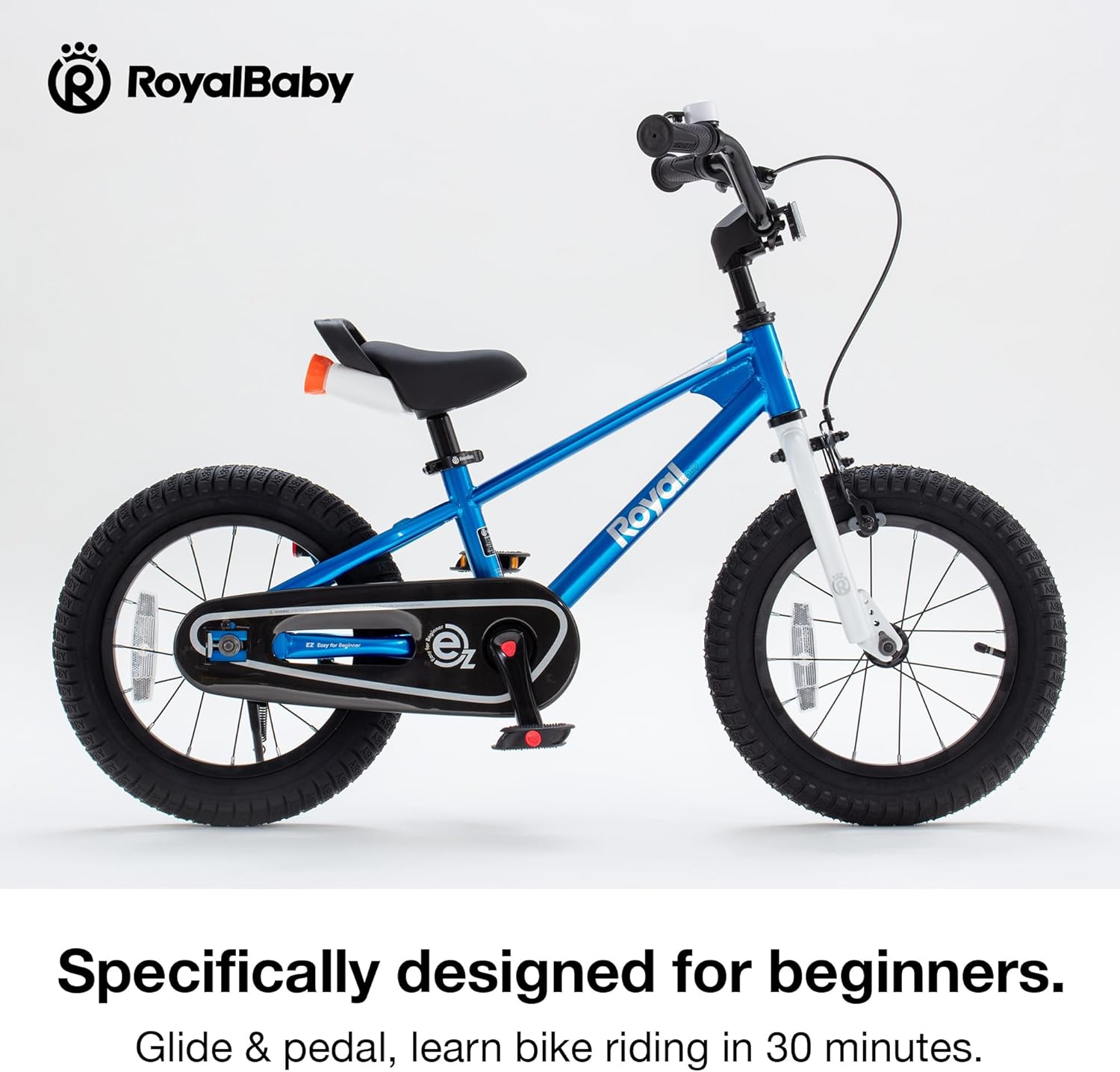 RoyalBaby EZ Kids Bike 12 14 16 18 20 Inch Balance Pedal 2-in-1 Training Bicycle - Image 3
