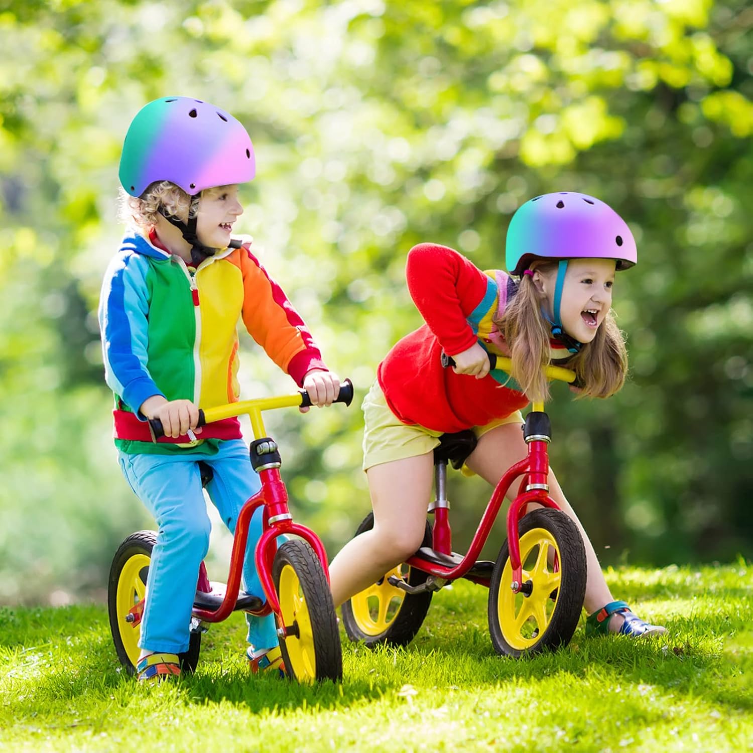 Kids Bike Helmet for 3-5-8-14 Ages Girls and Boys, Ventilation and Impact - Image 2