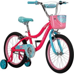 Schwinn Elm Bike, 18 Inch Bike for Kids Ages 5-9, SmartStart Ergonomic Design