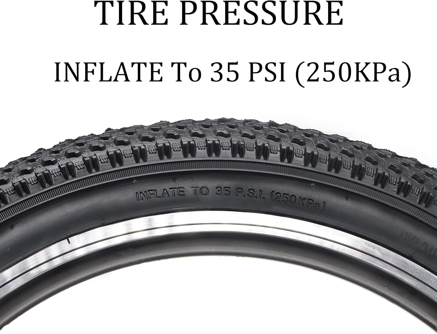 Hycline Mountain Bike Tire: 20/24/26/27.5-inch Folding Replacement - Image 5