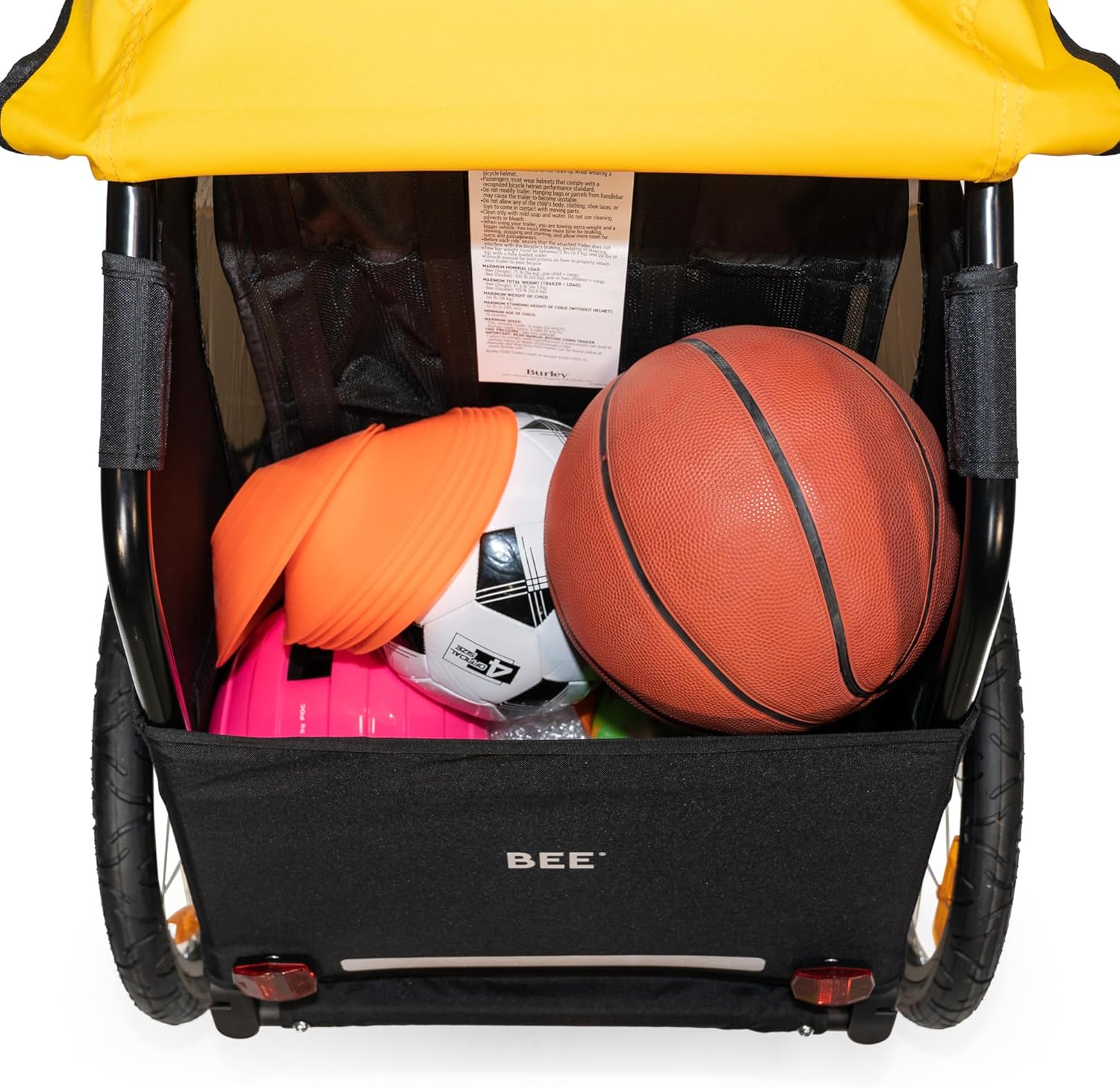 Burley Bee, 1 and 2 Seat, Lightweight, Kids Bike-Only Trailer - Image 2