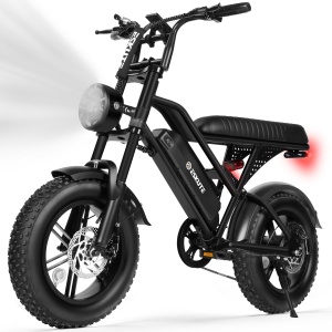 ESKUTE V100 Electric Bike for Adults, Electric Dirt Bike 1500W Peak Motor