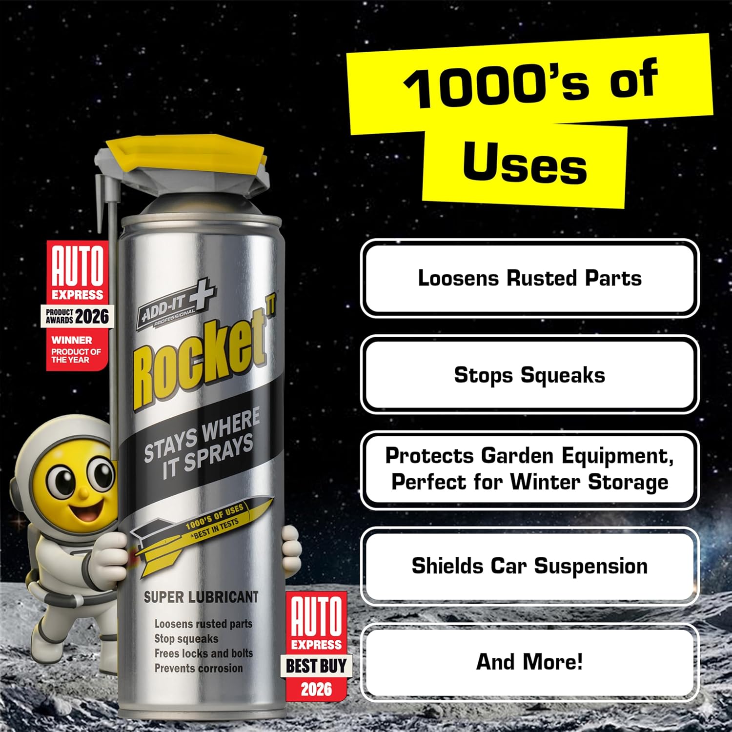 Multi-Purpose Lubricant Spray, 15.2 Fl Oz - Penetrating Oil & Anti-Corrosion - Image 8