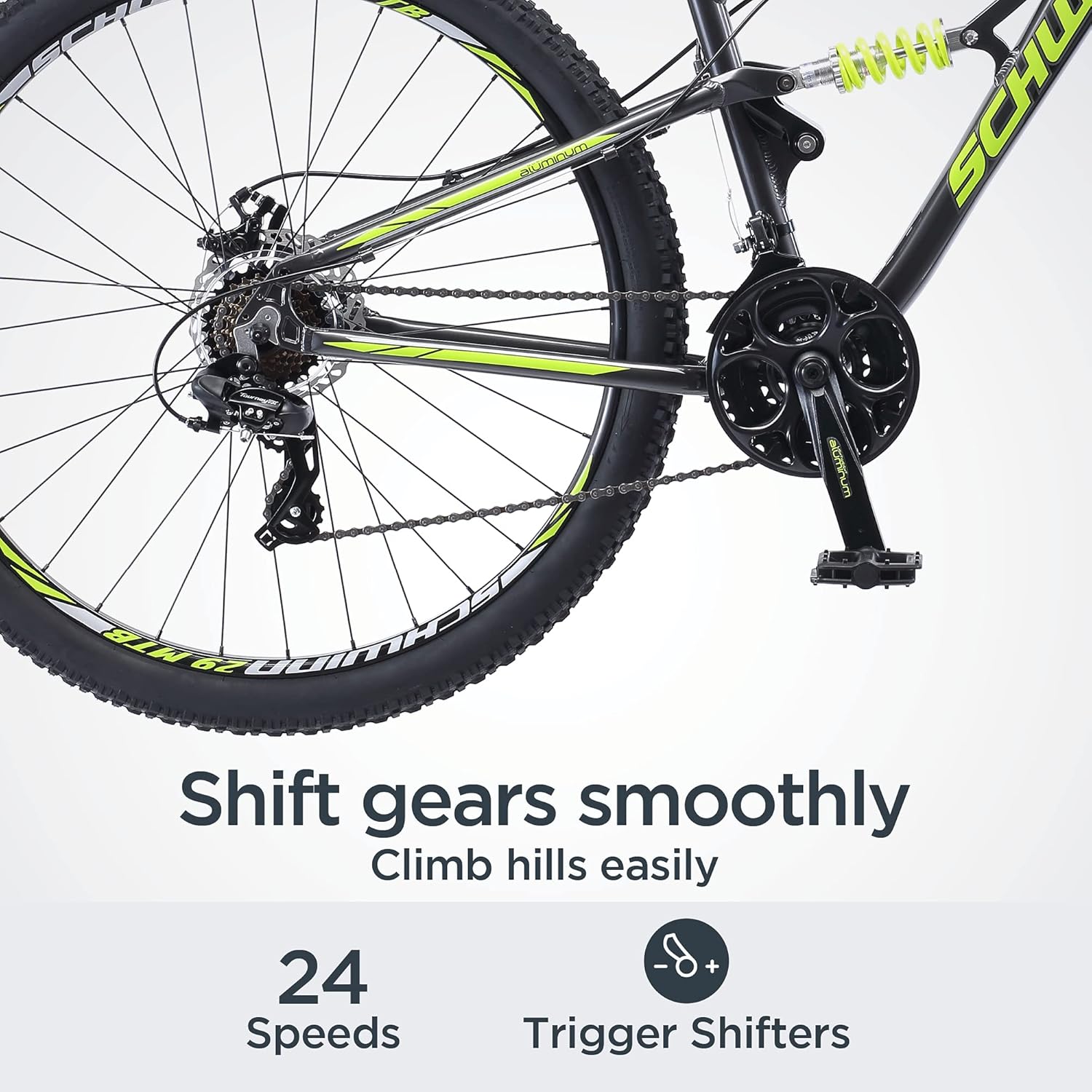 Schwinn Traxion Mountain Bike for Adult Men Women, 29-Inch Wheels, Full - Image 4