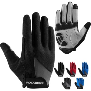 ROCKBROS Cycling Gloves for Men Women - Breathable Gel Pad Road Mountain Bike