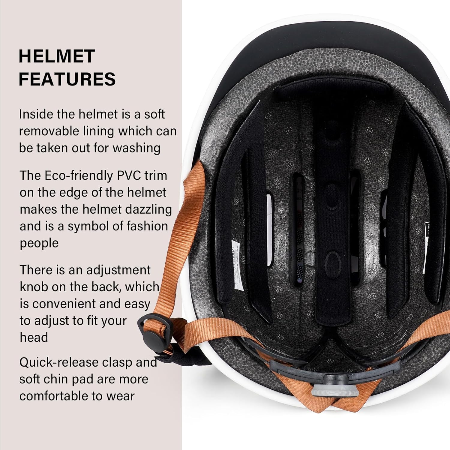 Exclusky Bike Helmet for Adults,Adjustable Cycling Helmet for Men & Women Safety - Image 7