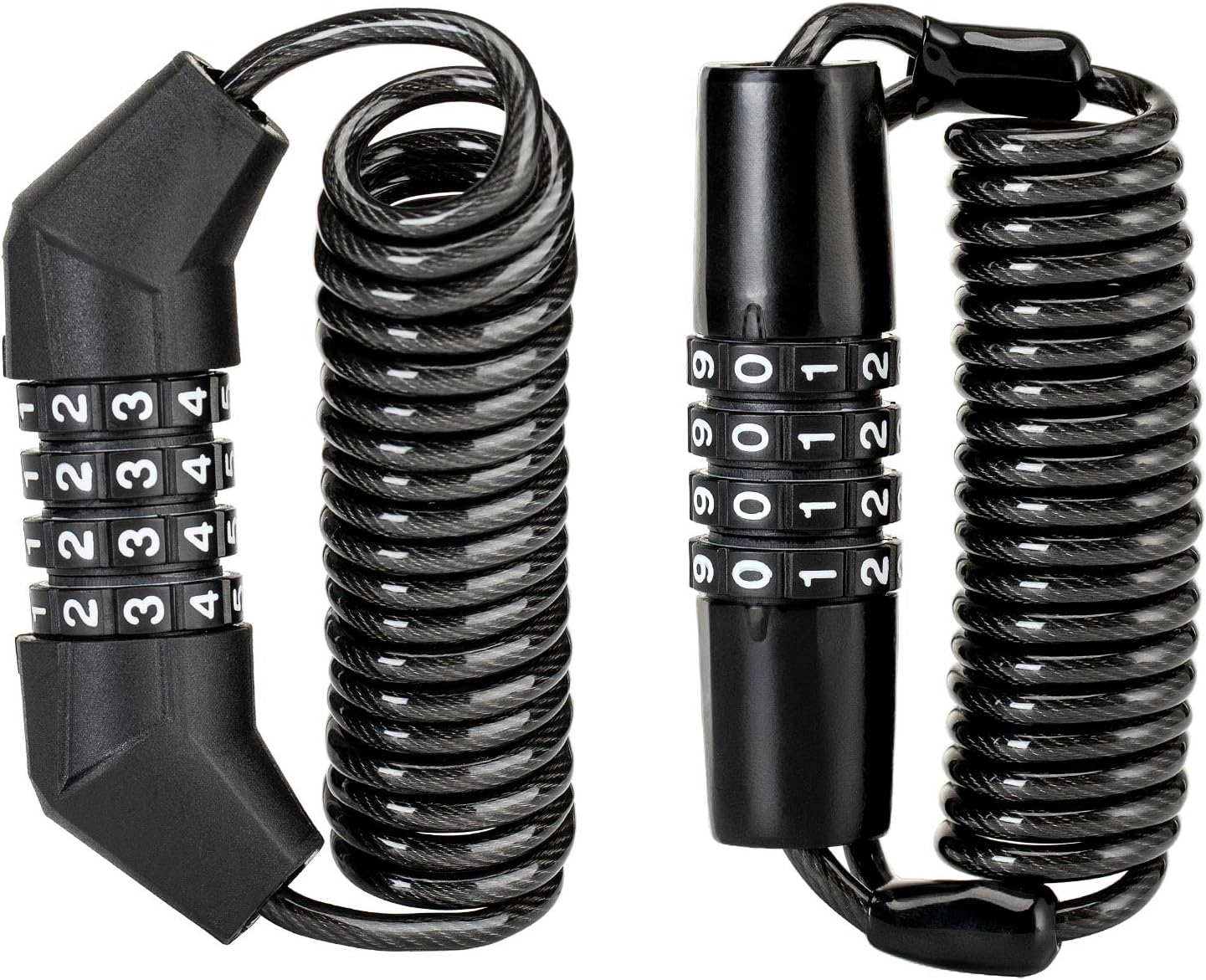 ROCKBROS Motorcycle Helmet Lock, Bike Helmet Lock, 4 Digit Little Cable Lock