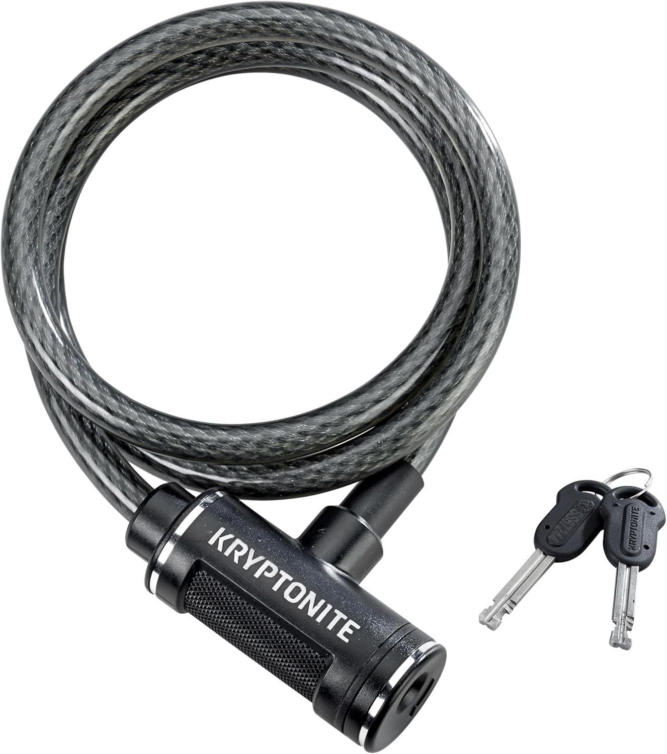 Kryptonite Bike Lock Cable, 6ft. x 12mm Braided Steel Cable Anti-Theft Security