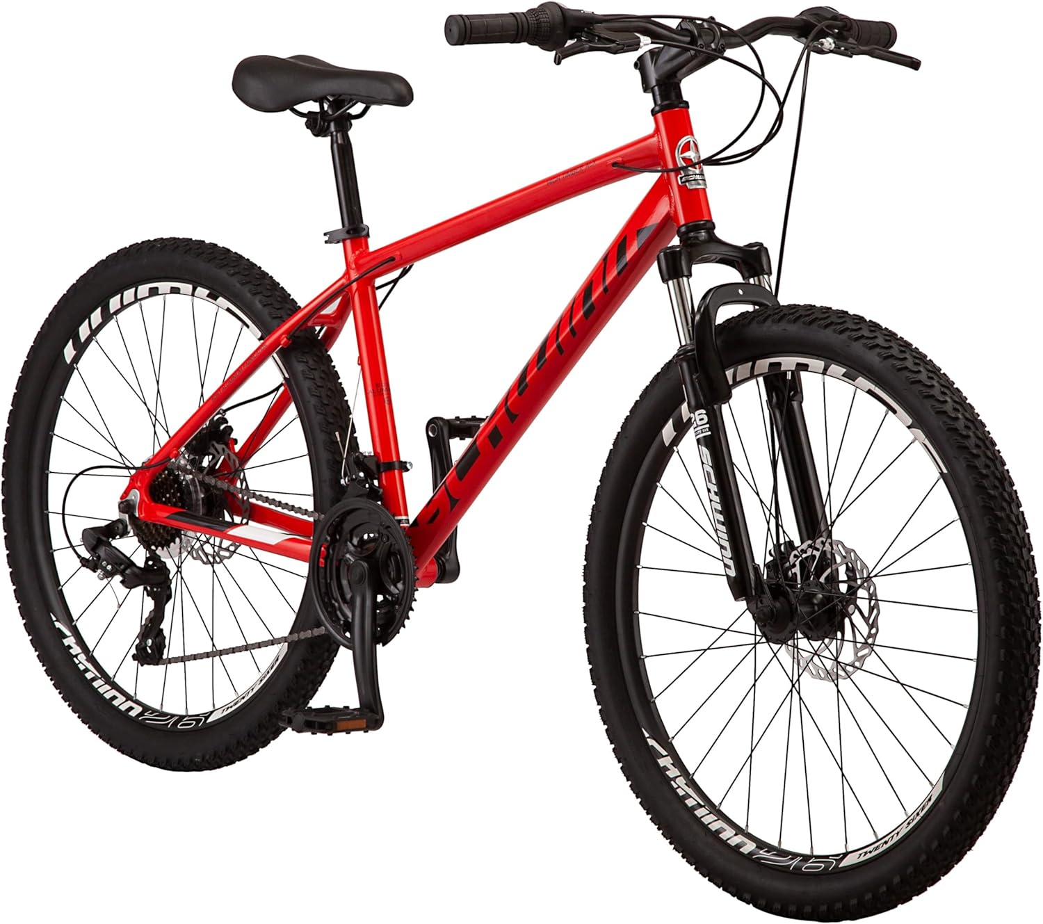 Schwinn High Timber Mountain Bike for Adult Youth Men Women Boys Girls