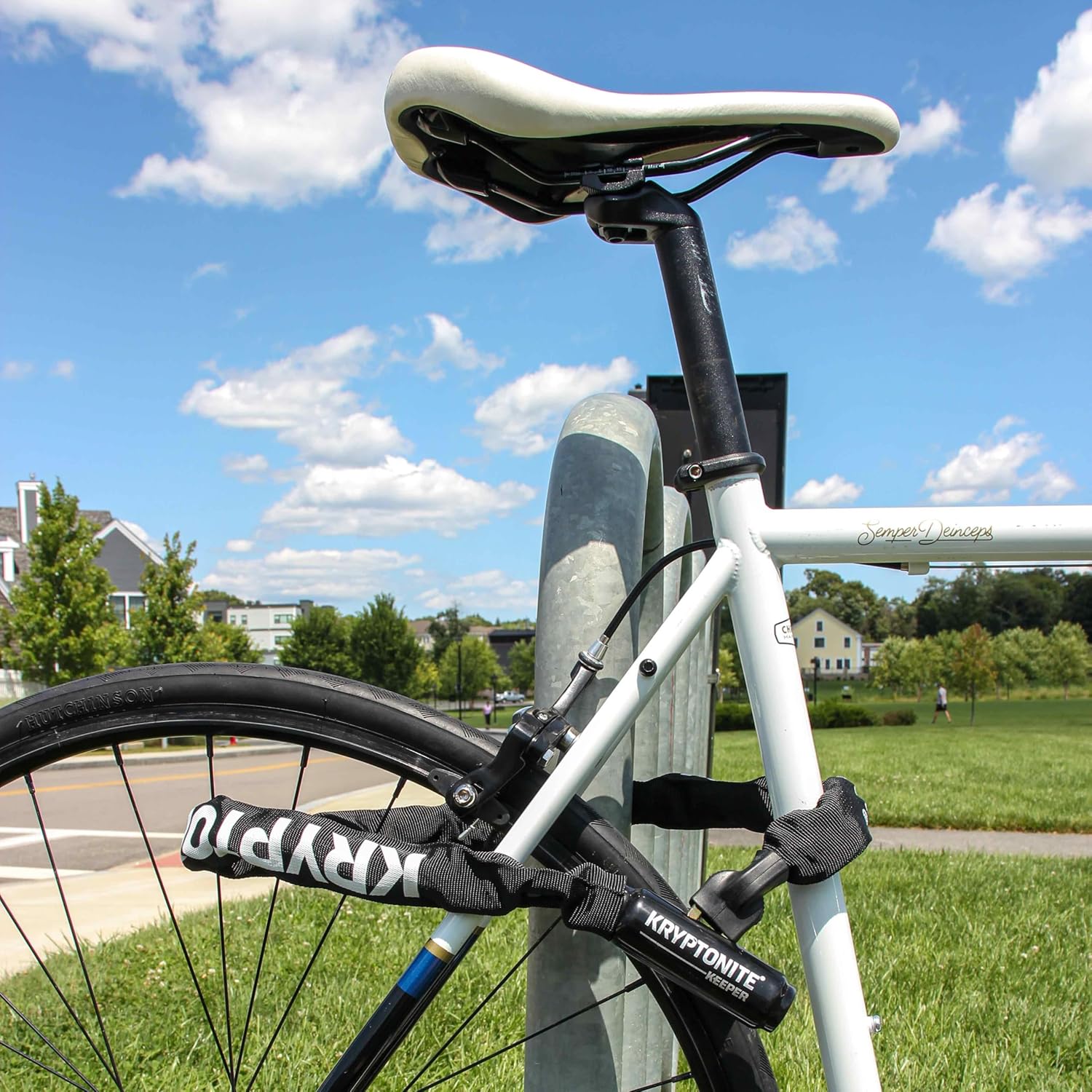 Kryptonite Keeper Integrated Chain Bicycle Lock - Image 5