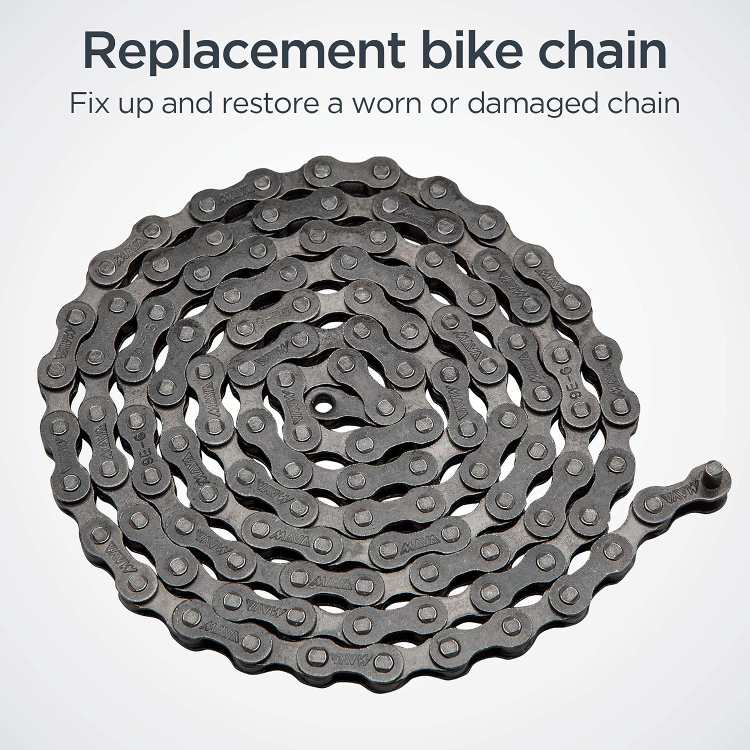 Schwinn Chain, Steel Replacement Chain, 112 Links, Fits Derailleur - Image 3